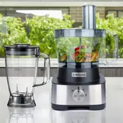 Westinghouse WHFPR01SS XL 3.5L Food Processor Black/Stainless Steel 1000W