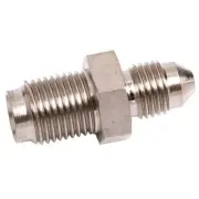 Aeroflow AF341-03 -3AN To Inverted 7/16 X 24 Stainless Male To Male
