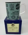 Royal Doulton Sir Henry Centenary Archive Green Coffee Mug Cup New in Box