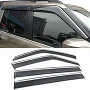 for Land Rover Discovery 3 LR3 4 LR4 L319 2004-2016, Car Window Sun Rain Shade Visors Shield Shelter Protector Cover Trim Sticker