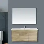 1200mm Frameless Wall Mounted Pencil Edge Bathroom Mirror Make-up Mirror