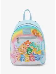 Loungefly Care Bears Vintage Rainbow Mini Backpack NEW with tags!