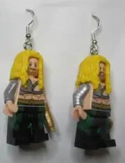 LEGO Minifigure Loop Earrings - Aquaman - (2 Pieces)