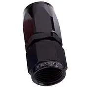 Aeroflow 100/150 Series Taper Style Full Flow Swivel Straight Hose End -8AN, AF101-08BLK-25