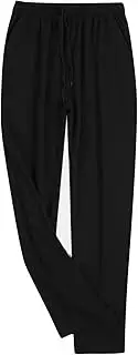 [Generic] Warm Bedroom Slipper Mens Pure Cotton Pajamas Home Spring and Autumn Loose Fitting Large Size Home Pants House Memory