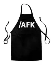 /AFK (Away From Keyboard) - Unisex Kids Apron - Nerd Geek Funny Slogan Computer