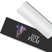 Rock Rose DTF Film Roll DTF Transfer Film 13" x 328 FT PreTreat Sheet PET Hea...