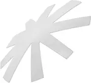 Happyyami Nail Art Manicure Edge Template Nail Shaper Tool French Tip Manicure Tool