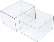 Transparent Desktop Organizer Box Detachable Holder for Lipstick and Jewelry Storage Household Storage for Makeup and Accessories for Office and Home Decor