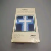 WONDERART LATCH HOOK KIT ART #4806 CROSS OF LIGHT SIZE 12 X 12