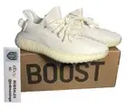 Adidas Yeezy Boost 350 V2 Cream White Primeknit Running Shoes Size 5 Mens CP9366