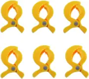 6 Pcs Stroller Pegs to Hook Muslin Sun Shade to Canopy, Mosquito Net Clips, Car