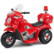 Indoor/Outdoor Red 3 wheel Electric Ride On Motorcycle Motor Trike Kid/Toddler