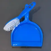 Dustpan Set-Dustpan and Hand Brush- Blue-Travel Trailer-Kitchen-Auto-Car-Sweeper
