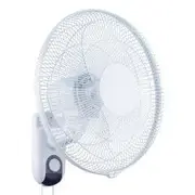 Mercator Ivan 40cm Wall Fan with Pull Cords