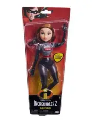 NEW RARE Disney Pixar Incredibles 2 Elastigirl Poseable Action Figure SILVER 11”