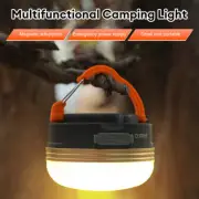 Portable LED Camping Lantern Tent Light Lamp Power Bank Rechargeable with Hook