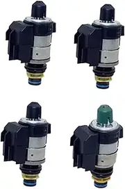 4PCS 722.8 Transmission Solenoid Compatible for Benz 7 Speed 2202271098 A220227109 Cars Parts Transmission Solenoid Valve