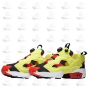 Reebok Instapump Fury 94 Citron Hyper Green Vector Red White 100074910 Sneaker
