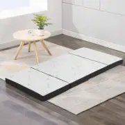 Folding Foam Mattress Bedding Portable Foldable Lounge Camping Single Size Grey