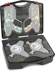 ArmoGear Laser Tag Carrying Case with Handle Laser Tag 4 Pack (Non-Rechargeable Only) | Perfectly Fits 4 Laser Battle Blasters & 4 Vests (CASE ONLY)