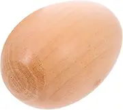 Kisangel Kindergarten Home Educational Toy Wooden Music Eggs Egg Shape Design Boys and Girls Percussion Instruments