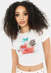 [Dolls Kill x Wizard of Oz] Your Little Dog Too Graphic Tee