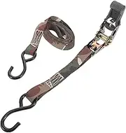 MOLUCKFU Heavy Duty Tension Belts Thickened Ratchet Straps for Secure Cargo Fastening Automatic Mechanism for Kayak Motorcycle and Trailer Moving
