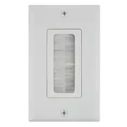 DataComm Electronics Brush Plate White 45-0018-WH (10 PACK) *NEW IN BOX*