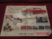 1953 DODGE CORONET MEADOWBROOK RED RAM ORIGINAL VINTAGE DEALER SALES BROCHURE