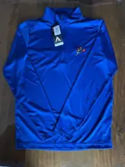 NWT MEN'S ANTIGUA TRIBUTE PULLOVER, SIZE: 2XL, COLOR: BLUE (N02)