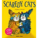 SCAREDY CATS (1平裝+1CD) 廖彩杏老師推薦有聲書第2年第2週/AUDREY WOOD【三民網路書店】