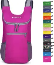 Lightweight Packable Shoulder Backpack Hiking Daypacks Small Casual Foldable Out