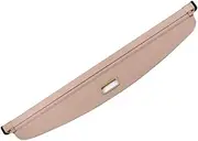 MEXWLOP Trunk Cargo Cover, for Toyota, for Prius 2004-2015, Safety Shield Rear Luggage Curtain Partition Privacy Car Accessorie Retractable Trunk Shelf(Beige)