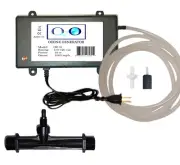 Ozone Generator Kit for Cold Immersion and 3/4" Venturi Hot Tubs. Ozone Sauna.