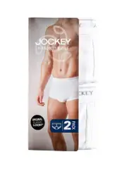 Jockey Y Front Briefs 2 Pack White