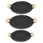 Grill Pan Barbecue Plate Griddle Pan Grilling Pan for Travel Hiking Families