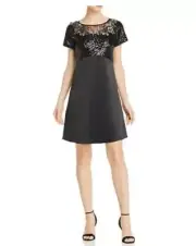 Aidan Mattox Sequin Charmeuse Cocktail Dress Size 8 NWT