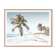Lean Towards Framed Printed Wall Art - Timber