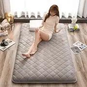 Futon Mattress Thicken, Twin/Full/Queen/King Japanese Floor Mattress Tatami Foldable Sleeping Mattresses Camping Mattress(G,Twin(100x200cm))