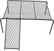 BUGUUYO Rutin Chicken Feeding Holder Durable Mesh Rack for Chickens Stable Landscaping Platform Safe Easy to Clean Metal Stand for