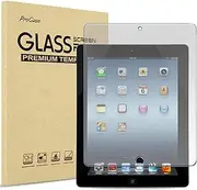 ProCase iPad 2 3 4 Screen Protector (Old Model), Anti-Fingerprint Matte Tempered Glass Screen Film Guard Screen Protector for Apple iPad 2/iPad 3/iPad 4