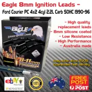 Eagle 8mm Ignition Spark Plug Lead fit 4cyl Ford Courier PC 4x2 2.2L 1990-96 Blk