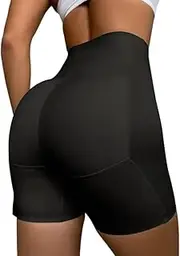 [Cinvik] Butt Padded Underwear Shapewear Shorts Shaping Short Fake Butt Enhancer Built In Pads Enhancing Lifting Tummy Control