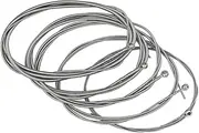 BESTonZON Replace Strings for Electric Bass 5pcs Alloy Wrapped Bass Strings High Carbon Nickel Steel