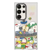 Galaxy S23 Ultra Clear Case FRIENDS PLANET JOURNEY by Grace Kam