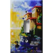 SnazzySwitch Tuscan Sunset Decorative Light Switch Plate Cover
