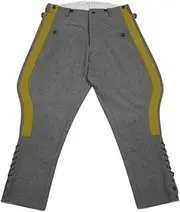[militaryharbor] WW2 WWII German Heer Officer Signal Stone Grey Wool Breeches