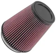 K&N Filter Universal Rubber Filter 5 Inch Flange 6 1/2 Inch Base 4 3/8 (for: Hyundai)