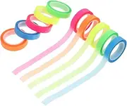 20Rolls Transparent Highlight Tapes Portable Page Markers for Reading for School Office and Home Use Multi Color